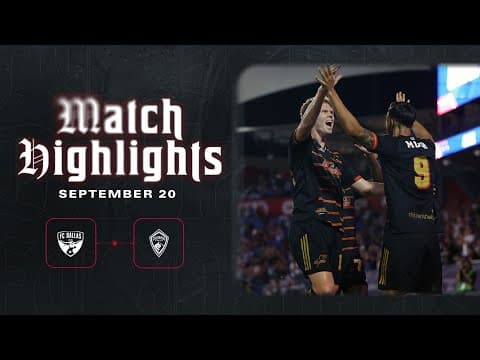 FC Dallas vs Colorado Rapids Highlights | Sept. 20, 2025