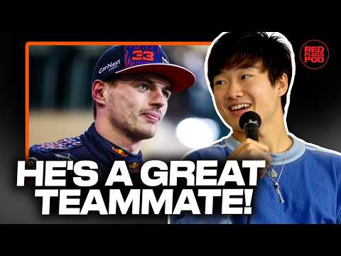 Yuki Tsunoda on Food, Therapy, and Max as a Teammate