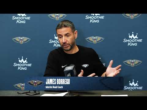 James Borrego Interview | Pelicans-Mavericks Postgame 11/21/2025