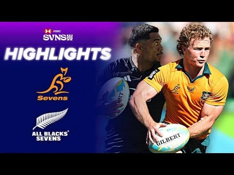 Australia v New Zealand Highlights | HSBC SVNS Perth | Third Place Play-Off