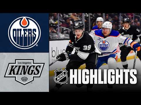 Oilers vs. Kings | NHL Highlights | February 26, 2026