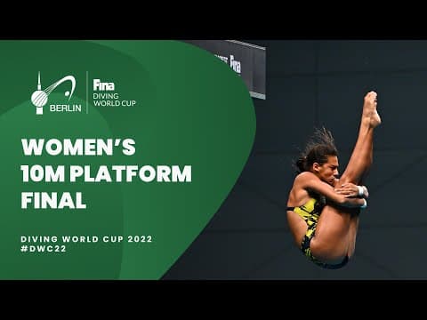 LIVE | Women’s 10m Platform Final | Diving World Cup 2022 | Berlin