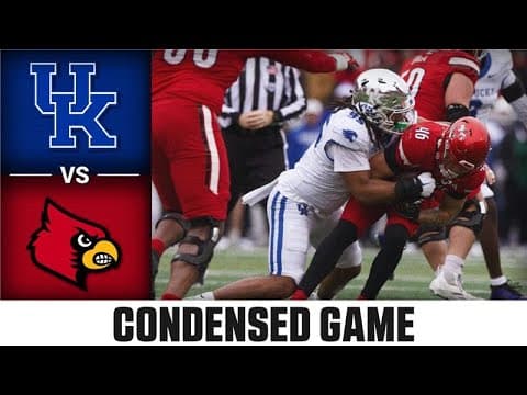 Kentucky vs Louisville Condensed Game | 2025 ACC Football