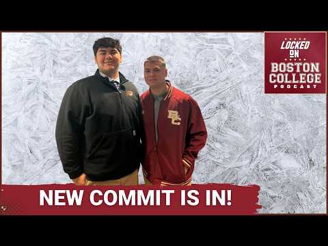 BREAKING: Boston College lands commitment from '27 OL Hawken Anderson & Much More!