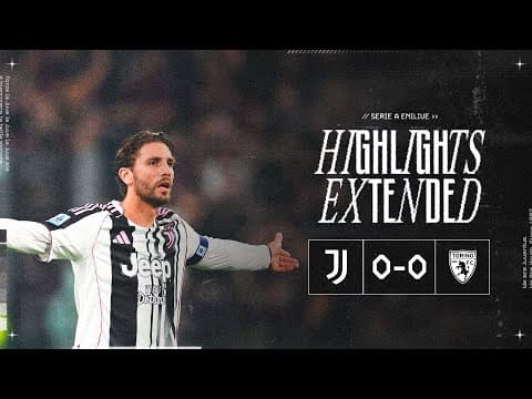 EXTENDED HIGHLIGHTS | Juventus 0-0 Torino | Matchday 12
