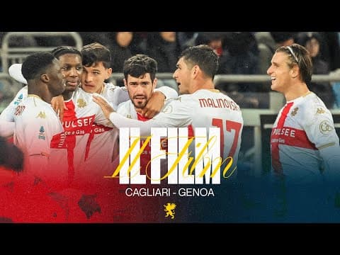 ⚽ TRIS GENOA IN SARDEGNA | CAGLIARI - GENOA | FILM della PARTITA 2025/26 🎞️