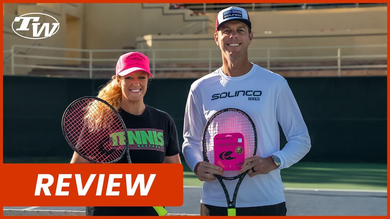 Can Solinco Confidential Soft Replace Sam Querrey’s Favorite Tennis String, Hyper G #tennisequipment