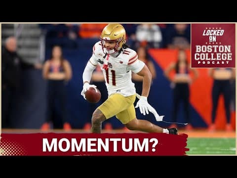 STATEMENT: Boston College’s Culture WINS Out—Syracuse Buried By Turbo Richard and Lewis Bond