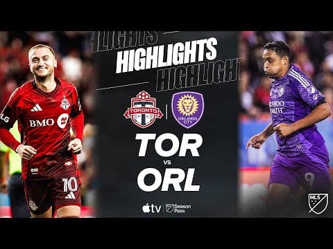 Toronto FC vs. Orlando City | Full Match Highlights | Djordje Mihailovic Brace!
