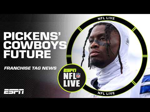 Will George Pickens BET ON HIMSELF & possibly become the NFL's highest-paid WR? 💰 | NFL Live
