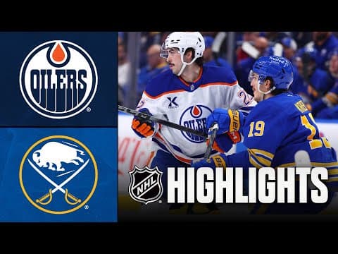 NHL Highlights | Oilers vs. Sabres | November 17, 2025