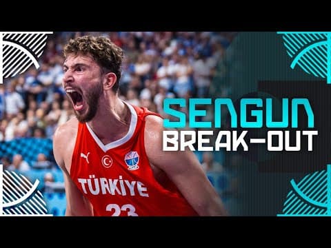 The future is NOW! Alperen Sengun had a tournament to remember at the FIBA EuroBasket 2025 🇹🇷