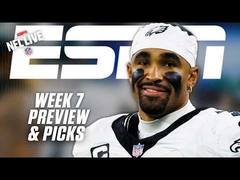 Ryan Clark, Mina Kimes and Dan Orlovsky make their game picks for Week 7 🏈 | NFL Live