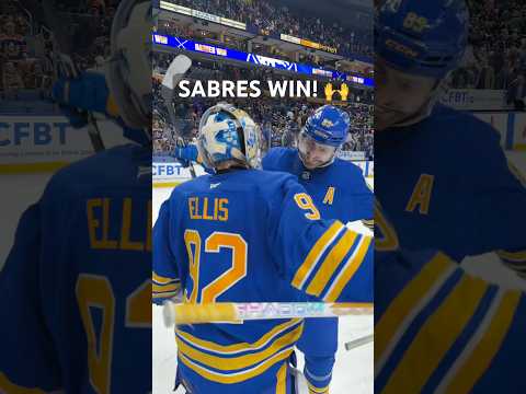 Have a night, Colten Ellis‼️ #nhl #buffalosabres #goalie