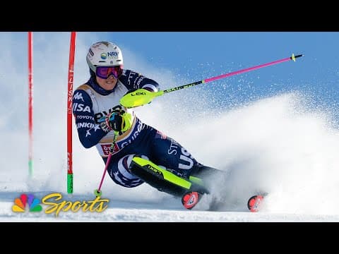 Paula Moltzan's second-run surge clinches top-5 finish at Gurgl World Cup | NBC Sports