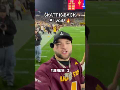 Cam Skattebo pulled up iced out 🥶 (via Arizona State Sun Devils)