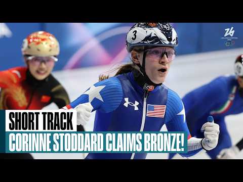Corinne Stoddard races to 1500m bronze at 2026 Olympics