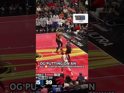 there are PLENTY reasons why you should vote OG for all-⭐ starter #nba #nyknicks #oganunoby