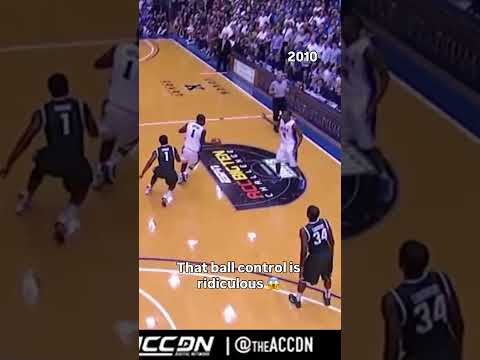 Kyrie's handles are different 🤩 #dukebluedevils #accbasketball #collegebasketball