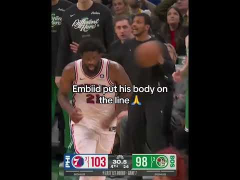 Embiid finally wins his first Game 7 🙌