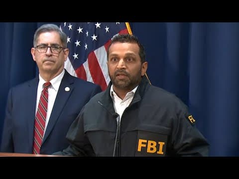 FBI press conference on the arrests of Chauncey Billups, Terry Rozier & Damon Jones
