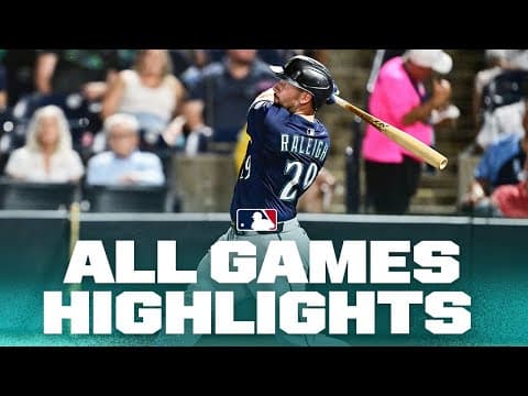 Highlights from ALL GAMES on 9/2! (Ohtani, Raleigh, Caminero & MORE keep raking!)