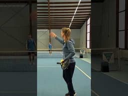 Target for the poach #tennisdoubles