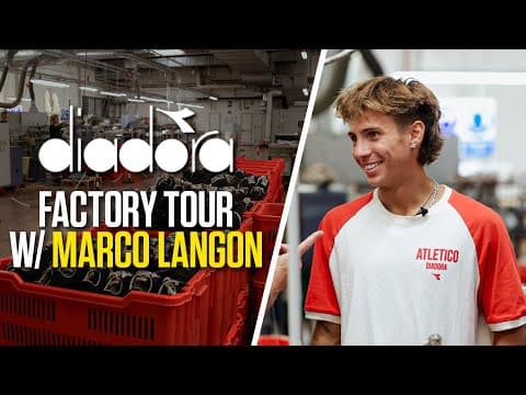 Diadora Factory Tour W/ Marco Langon