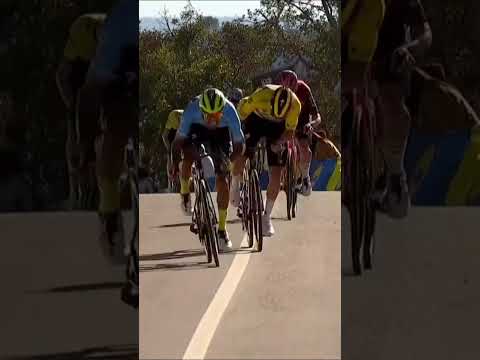 Remco Evenepoel, Tom Pidcock, and Martinez battled it out for glory last time round at Malhão 😮‍💨 🫡