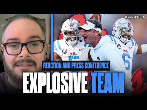 No. 7 Ole Miss cruises to win over rival Mississippi State | Reaction & Lane Kiffin press conference