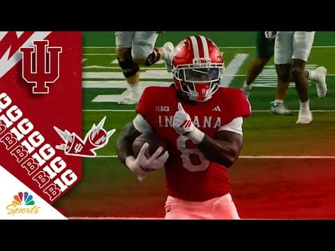 Kaelon Black breaks loose to extend Indiana's lead against Michigan State | Big Ten on NBC Sports