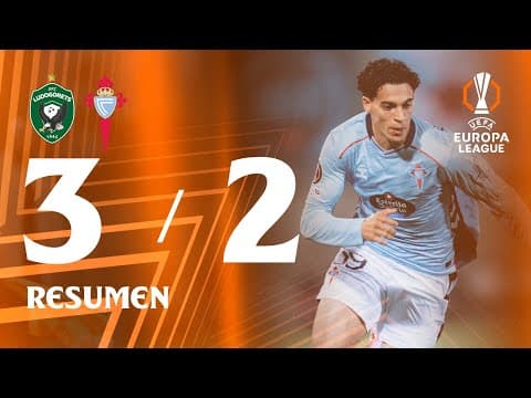PFC Ludogorets vs Celta (3-2) | Resumen y goles | Highlights UEFA Europa League