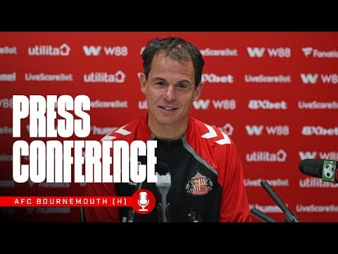 Sunderland AFC vs AFC Bournemouth | Régis Le Bris' Premier League Press Conference!