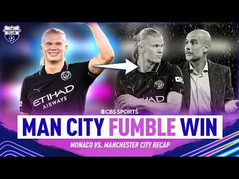 From Haaland Brace to Heartbreak | What went wrong for Manchester City in Monaco? | Champions Club