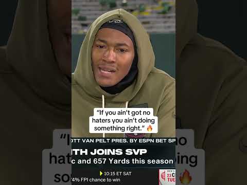 This was a bar from DeVonta Smith 😮‍💨