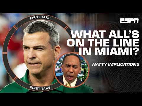 Stephen A. LAYS ON THE PRESSURE on the Miami Hurricanes 🗣️ 'YOU'RE AT HOME!' | First Take