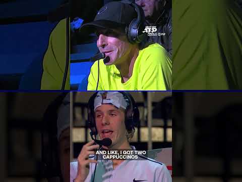 Hilarious Denis Shapovalov Interaction With Coach 😂