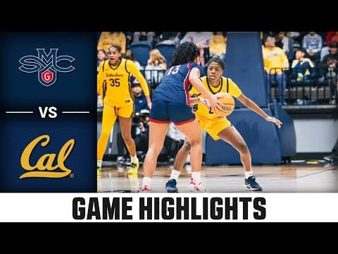 Saint Mary's vs. Cal Game Highlights | 2025-26 Women's Basketball Highlights