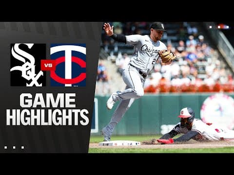 White Sox vs. Twins Game Highlights (9/1/25) | MLB Highlights