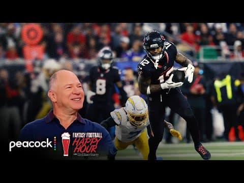 Nico Collins has strong value, breakout season potential | Fantasy Football Happy Hour | NFL on NBC