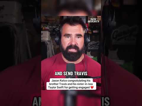 A special message from Jason & the New Heights team to Travis and Taylor ❤️👏 (via @newheightshow/TT)