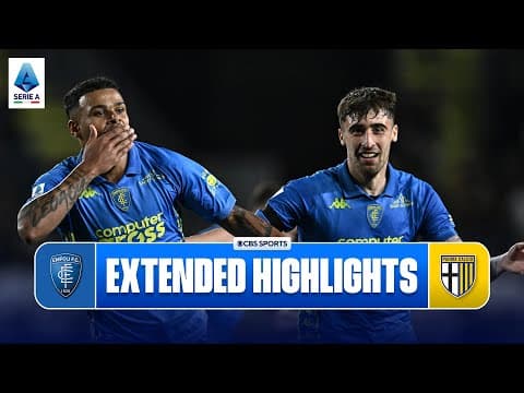 Empoli vs. Parma: Extended Highlights | Serie A | CBS Sports Golazo