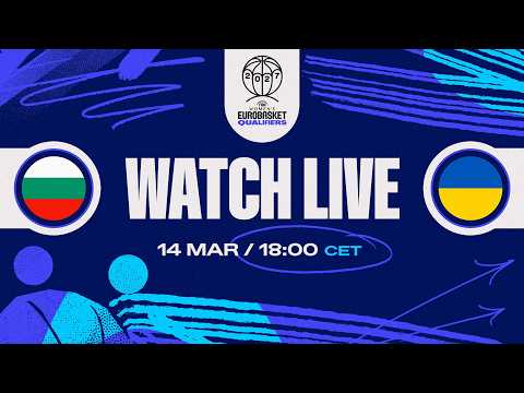 LIVE - Bulgaria v Ukraine | FIBA Women's EuroBasket 2027 Qualifiers | First Round