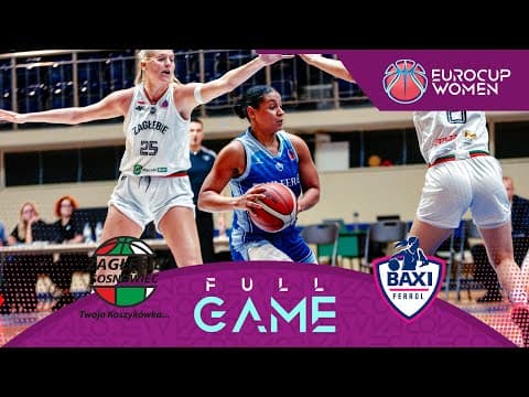 LIVE - MB Zaglebie Sosnowiec v BAXI Ferrol | EuroCup Women 2025-26 | Regular Season