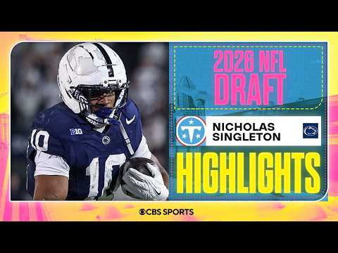 Nick Singleton Penn State Highlights | Drafted No. 165 overall to the Titans