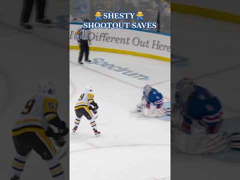 Shesty said 🙅‍♂️🙅‍♂️🙅‍♂️ #igorshesterkin #nyrangers #nhl #hockey #save