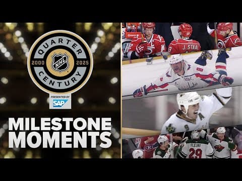 Milestone Moments of the Quarter-Century | NHL 2000-2025