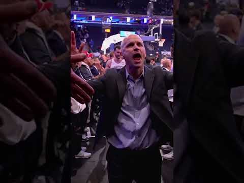 Dan Hurley LOVES being the road villain 🏀