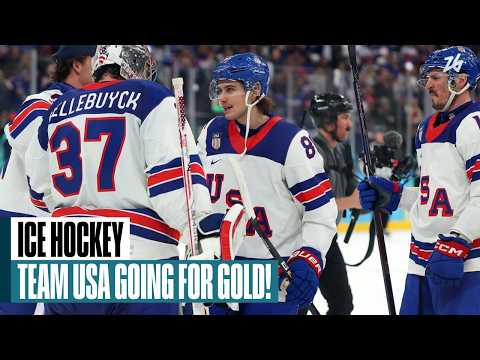 Team USA thrashes Slovakia to advance to gold medal final