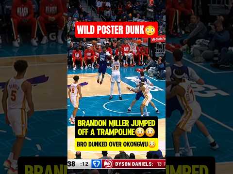 Brandon Miller NUKE over Okongwu😳